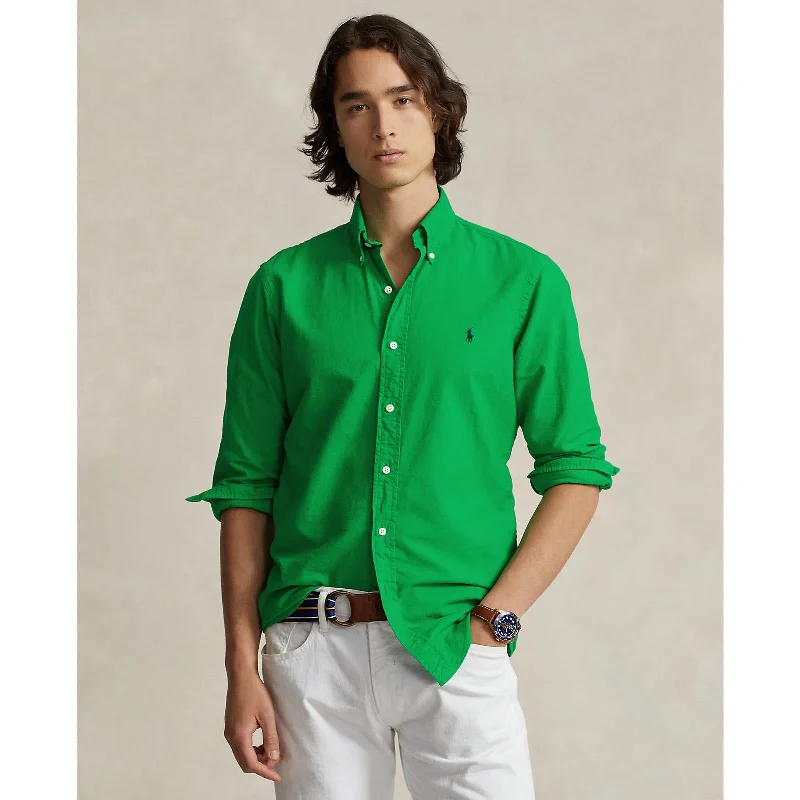 Trendy Pants Polo Ralph Lauren - Oxford Shirt - Green