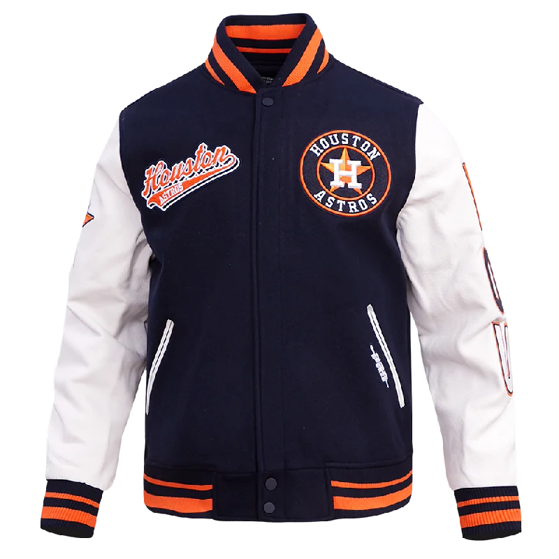 Basic Essentials MLB HOUSTON ASTROS SCRIPT TAIL MEN'S RIB WOOL VARSITY (MIDNIGHT NAVY/ORANGE/MIDNIGHT NAVY) Basic Essentials MLB HOUSTON ASTROS SCRIPT TAIL MEN'S RIB WOOL VARSITY (MIDNIGHT NAVY/ORANGE/MIDNIGHT NAVY)
