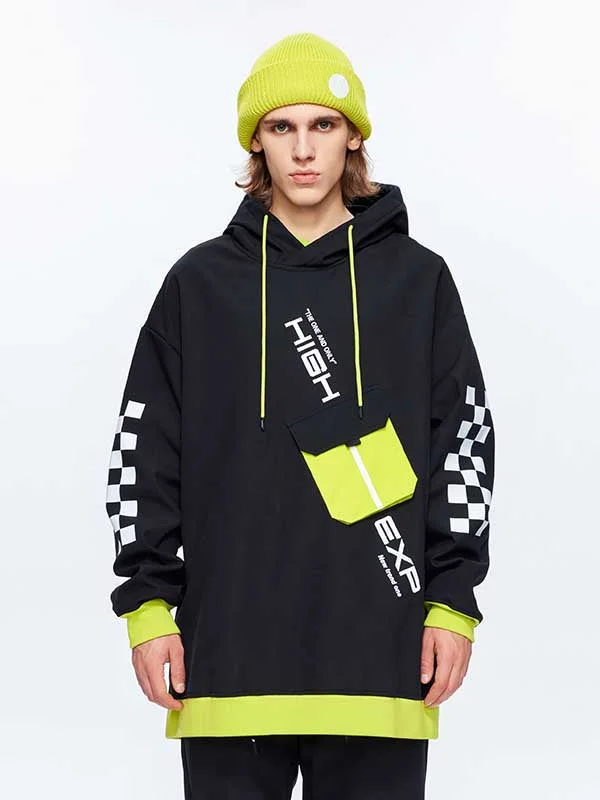 Practical Clothing Men's High Experience Vibrant Daily Motion Zone Hoodie