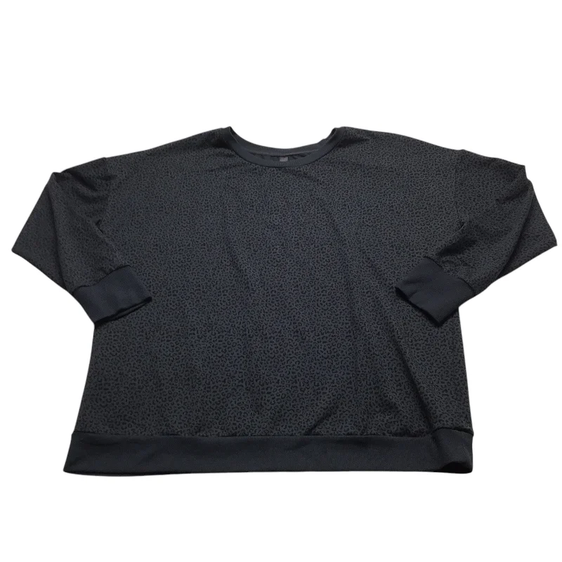 Casual Shirts Top Long Sleeve By Mondetta In Animal Print, Size: Xl
