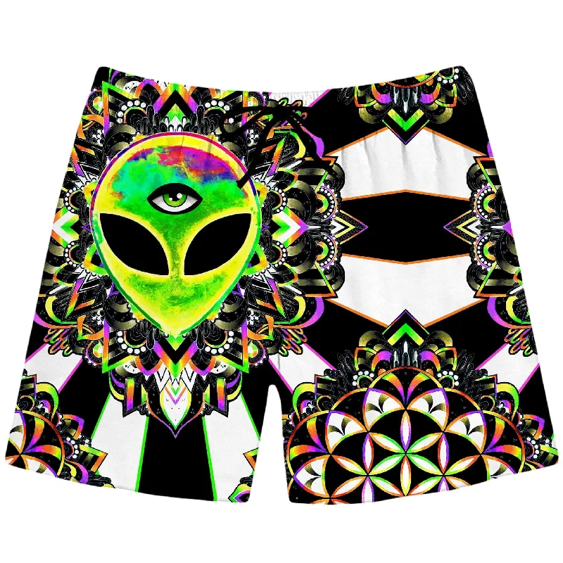 Elegant Outfits Trance Swim Trunks