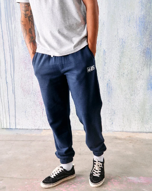 Stylish Jeans Saltrock Original - Mens Joggers - Blue Marl