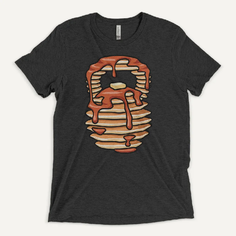 All-Weather Outfits Pancakes Kettlebell Design Men’s Triblend T-Shirt