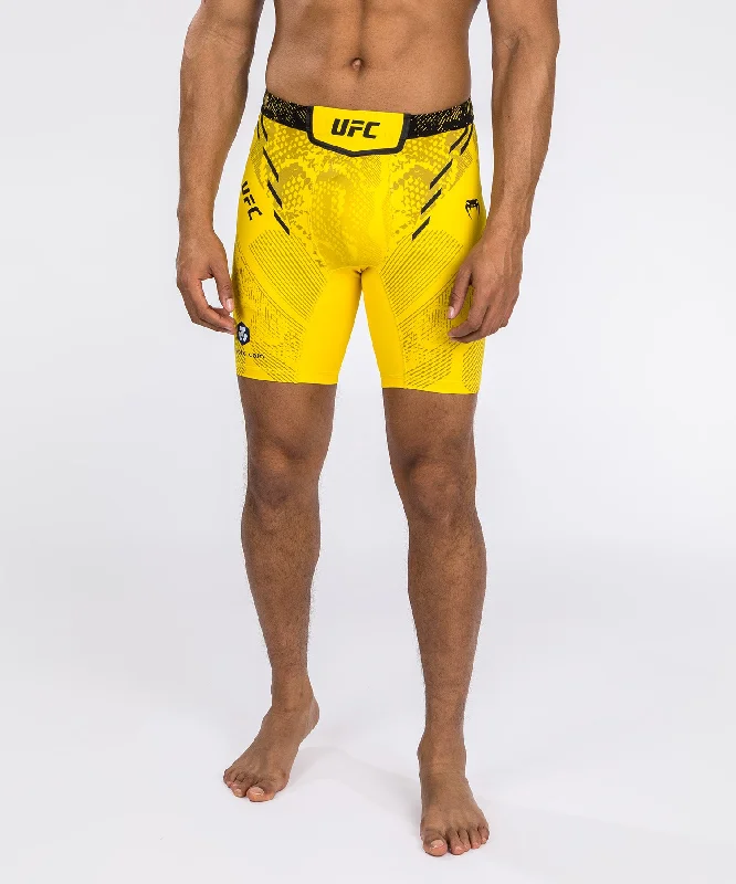 Business Casual UFC Adrenaline by Venum Authentic Fight Night Men’s Vale Tudo Short - Yellow Business Casual UFC Adrenaline by Venum Authentic Fight Night Men’s Vale Tudo Short - Yellow