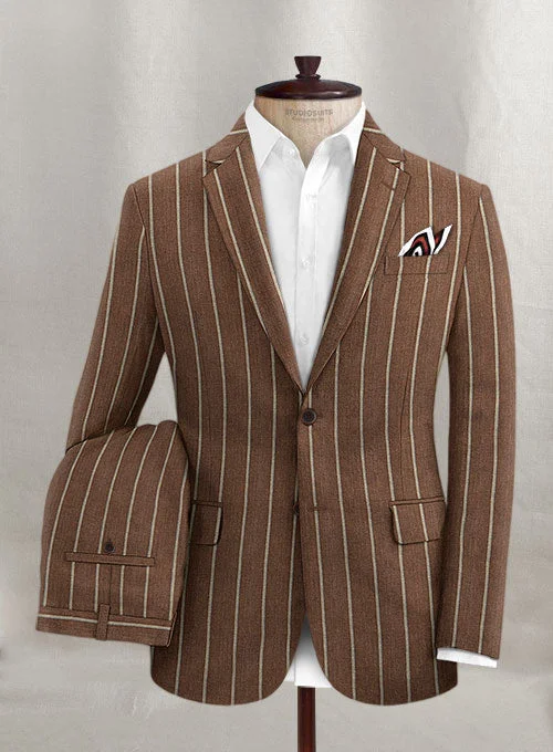Fall Fashion Solbiati Linen Giorca Suit