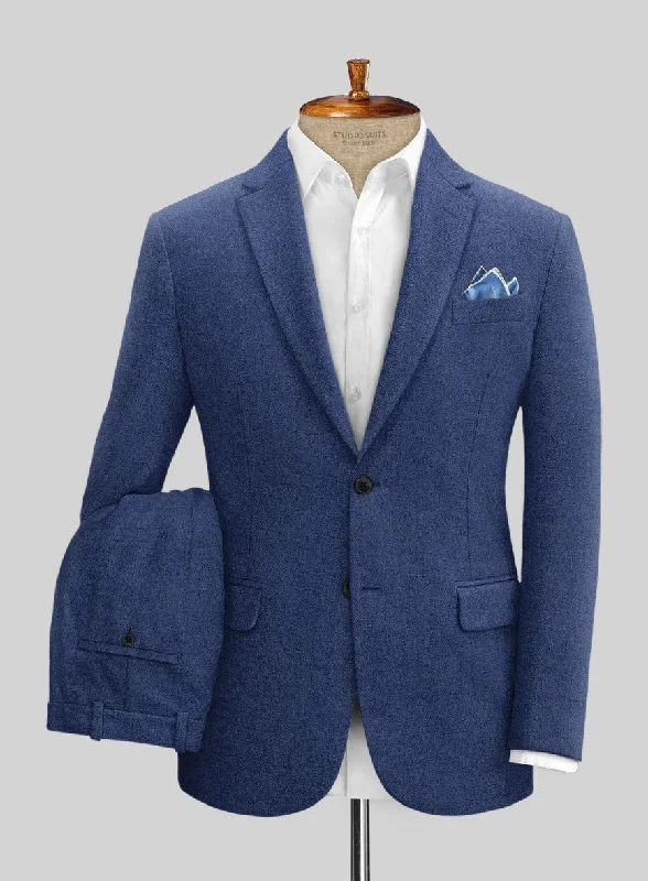 Cool Bottoms Naples Powder Blue Tweed Suit