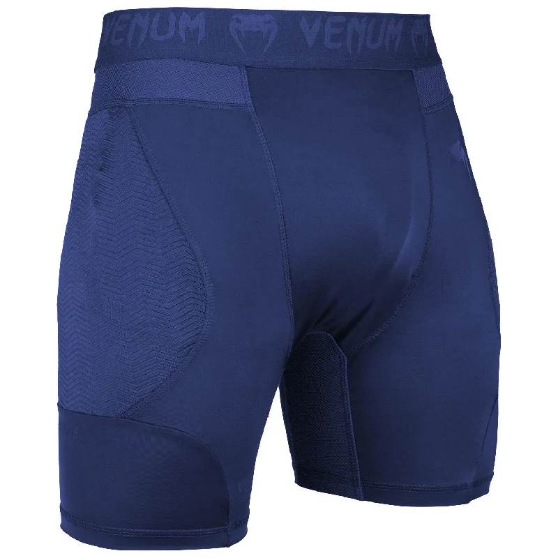 Casual Fits Venum G-Fit Compression Shorts - Navy