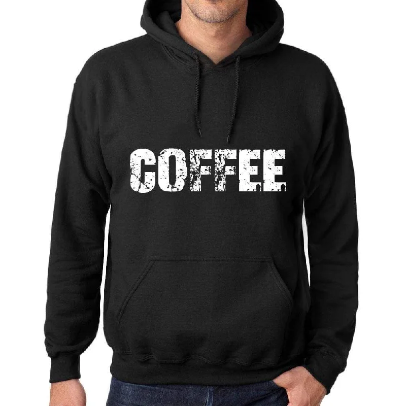 Simple Styles Men's Women's Unisex Printed Graphic Cotton Hoodie Soft Heavyweight Hooded Sweatshirt Pullover Popular Words COFFEE Deep Black Simple Styles Men's Women's Unisex Printed Graphic Cotton Hoodie Soft Heavyweight Hooded Sweatshirt Pullover Popular Words COFFEE Deep Black