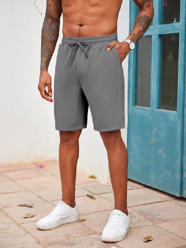 Travel Wardrobe Casual Elastic Waist Shorts (US Only)