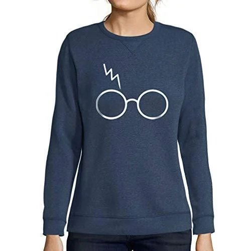 Athletic Gear Ultrabasic - Femme Graphique Lunettes Cicatrice Éclair Sweatshirt Cadeau Idées Tee Denim Athletic Gear Ultrabasic - Femme Graphique Lunettes Cicatrice Éclair Sweatshirt Cadeau Idées Tee Denim