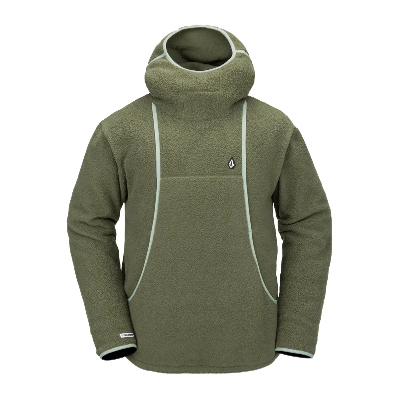 Stylish Jackets Volcom Untethered Balaclava Hoodie - Ivy