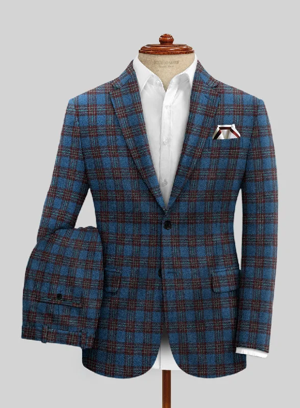 Smart Wear Italian Egor Checks Tweed Suit