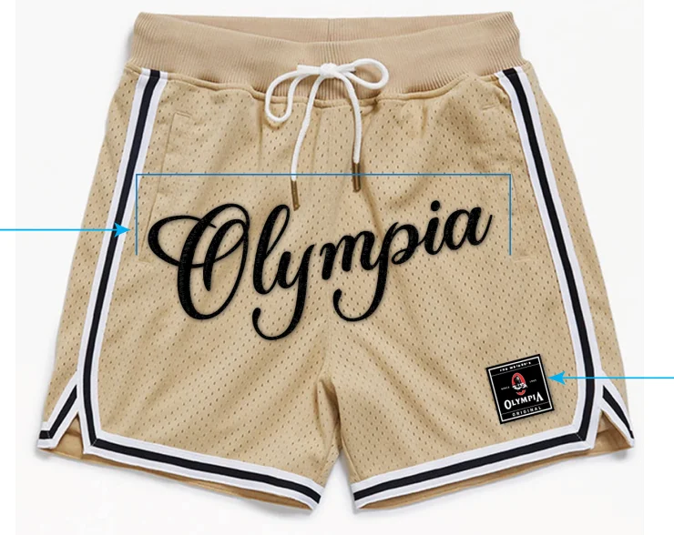 Casual Shoes Olympia Script Graphics BB Short Tan