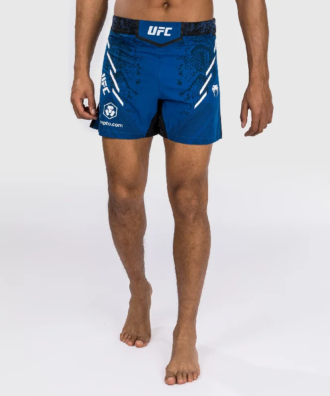 Weekend Styles UFC Adrenaline by Venum Authentic Fight Night Men's Fight Short - Short Fit - Blue Weekend Styles UFC Adrenaline by Venum Authentic Fight Night Men's Fight Short - Short Fit - Blue
