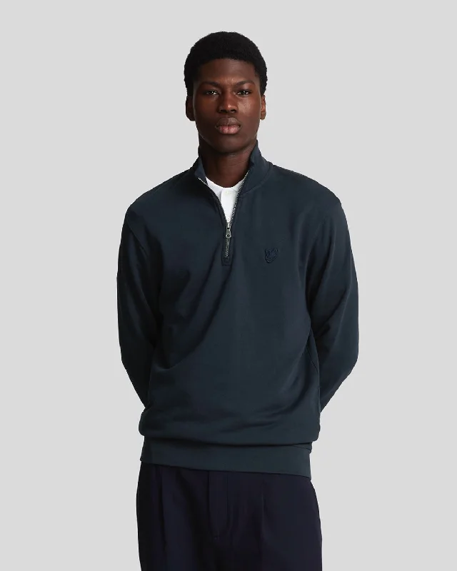 Comfy Pants Tonal Eagle 1/4 Zip Sweatshirt