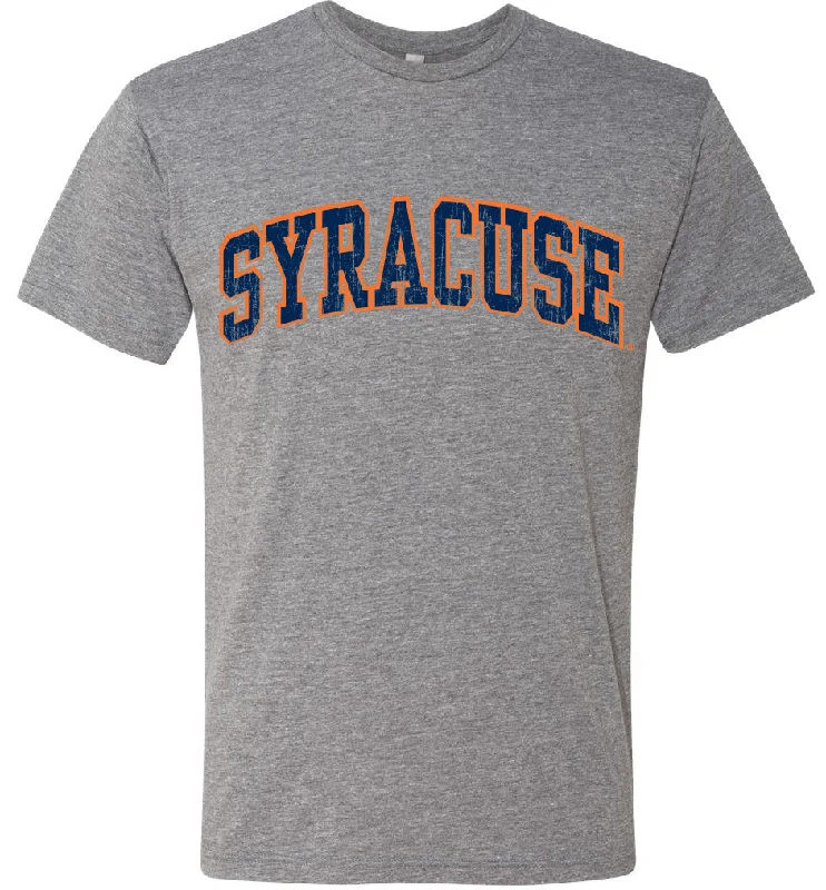 Simple Styles Distressed Syracuse Tri-blend Tee