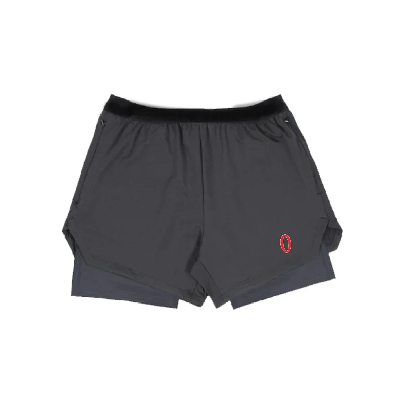 Smart Casual Wear Olympia Black Compression Shorts