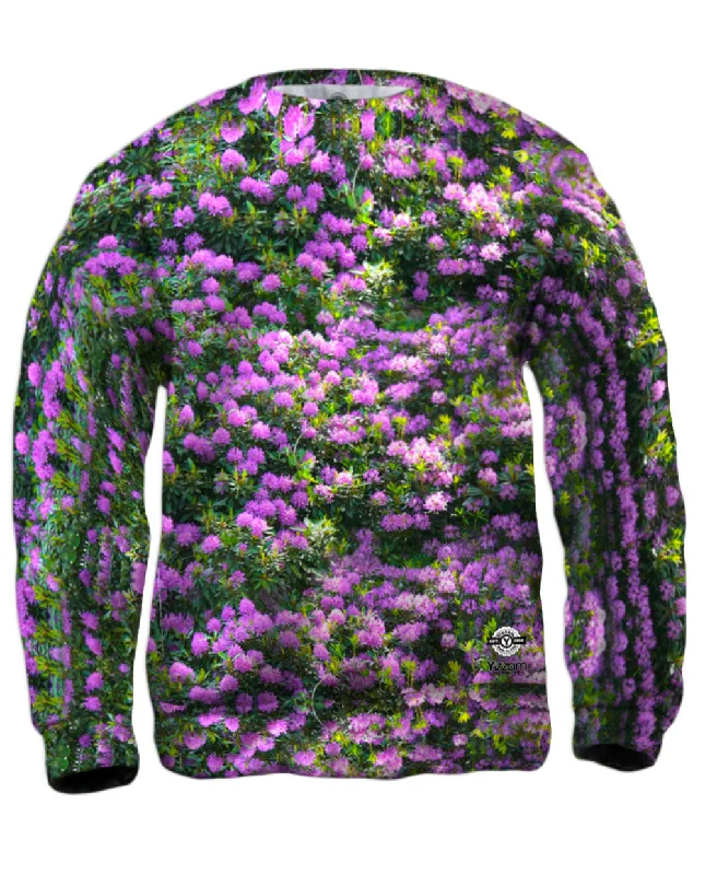 Elegant Outfits Purple Flower Medley