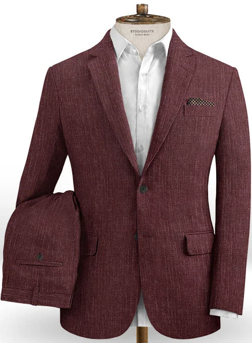 Active Wear Solbiati Linen Wool Silk Tomo Suit