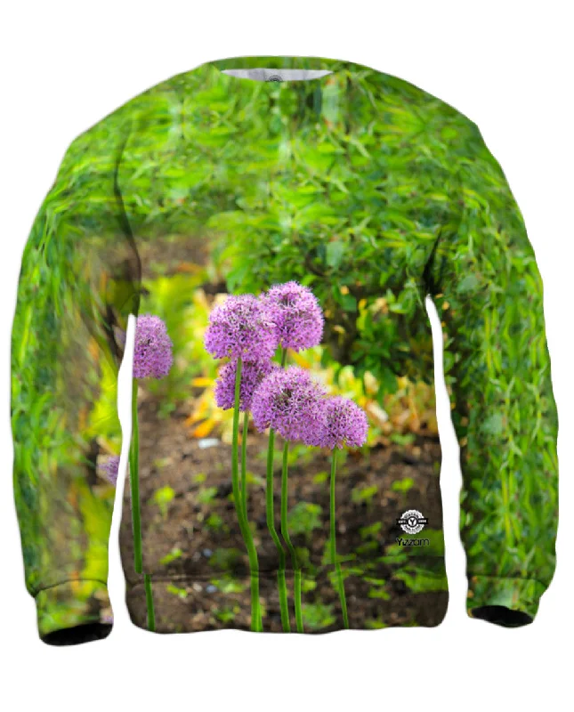 Fashionable Wear Pretty Purple Flowers