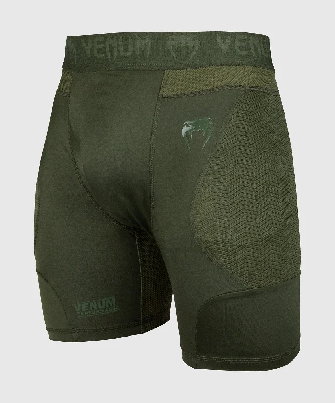 Lightweight Fabrics Venum G-Fit Compression Shorts - Khaki
