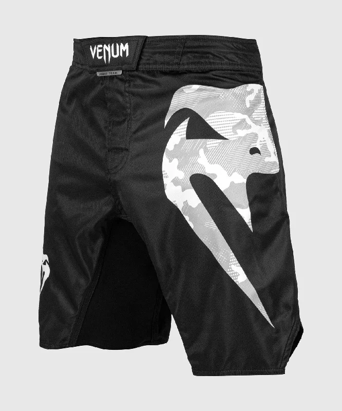 Streetwear Clothing Venum Light 3.0 Fightshorts - Black/White Camo