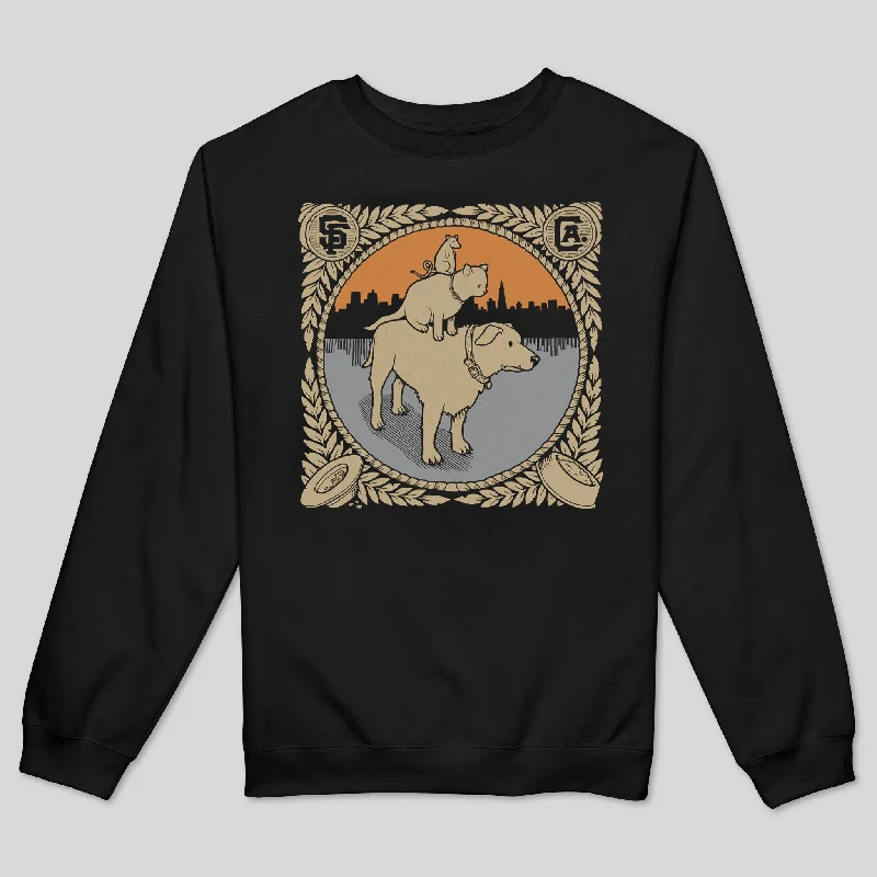 Trendy Pants CAT RAT DOG MEN'S SWEATSHIRT