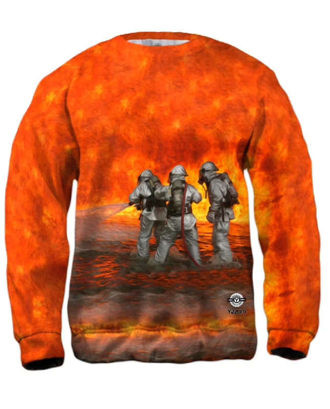 Smart Casual Wear Wall Of Flame Firefighters