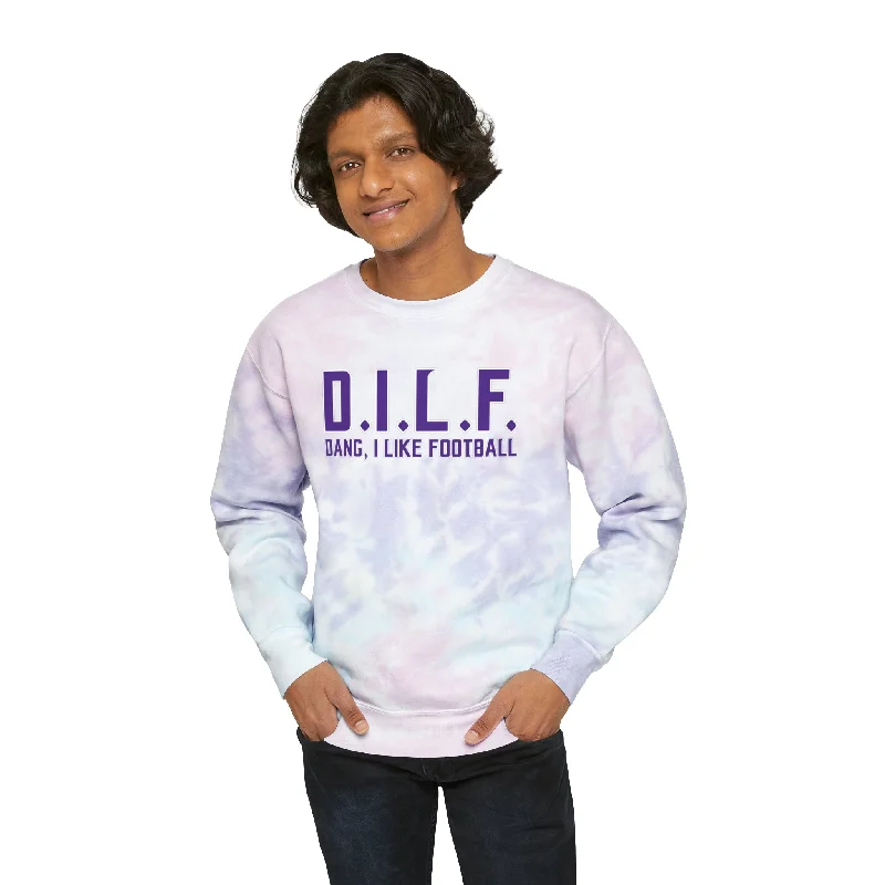 Winter Jackets Tie-Dye Crewneck - D.I.L.F.