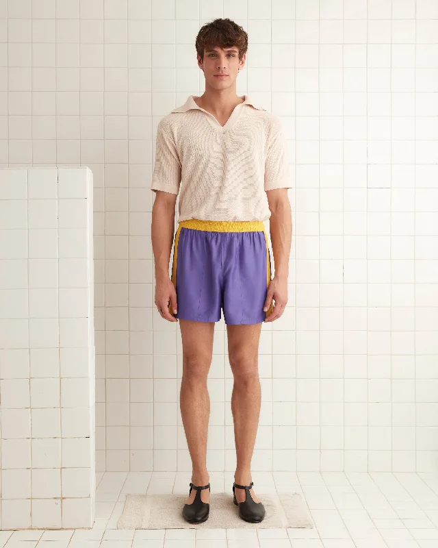 Urban Gear Satin Field Shorts - Purple