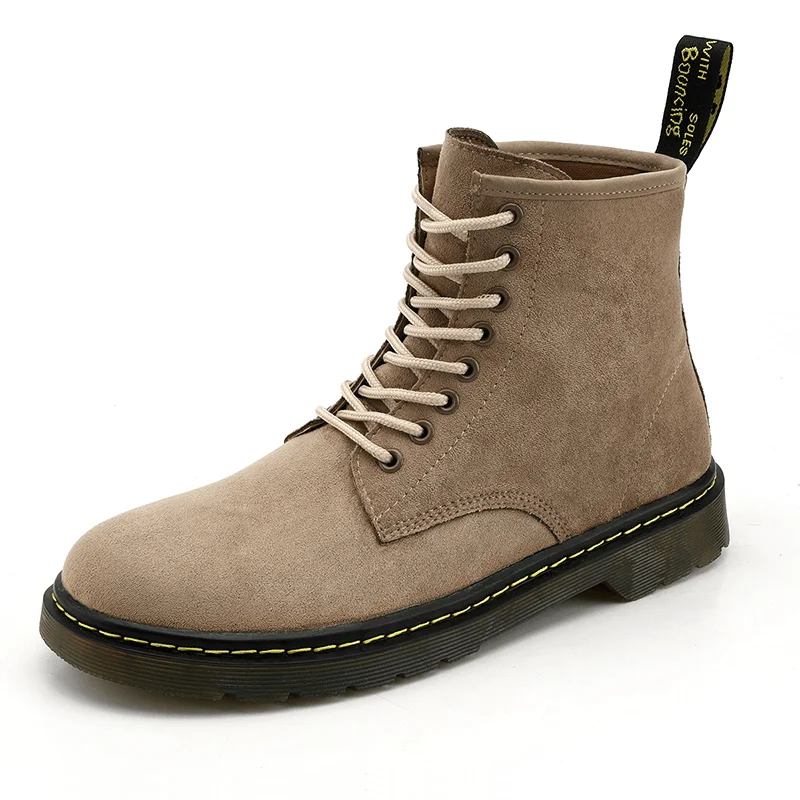 Casual Shirts Men Classic Work Style Comfy Slip Resistant Casual Ankle Boots