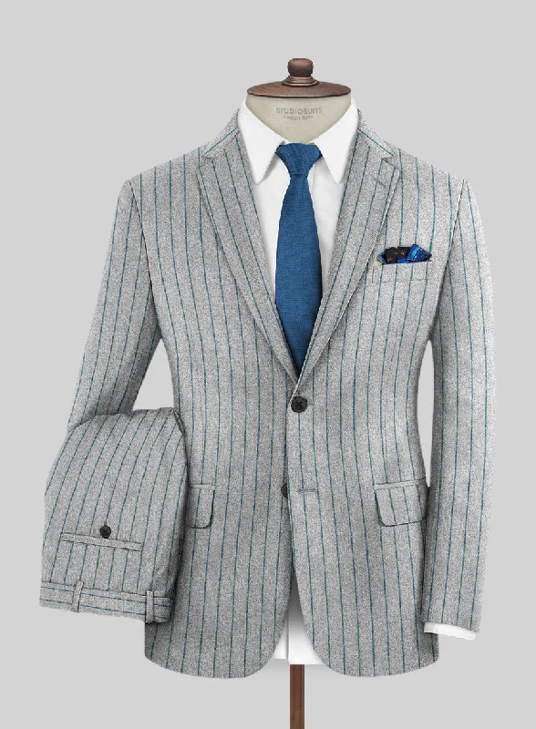 Bold Outfits Caccioppoli Jimena Gray Wool Suit