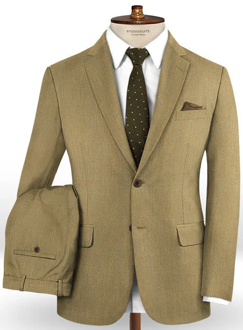 Smart Wear Caccioppoli Dapper Dandy Madici Moss Green Wool Suit