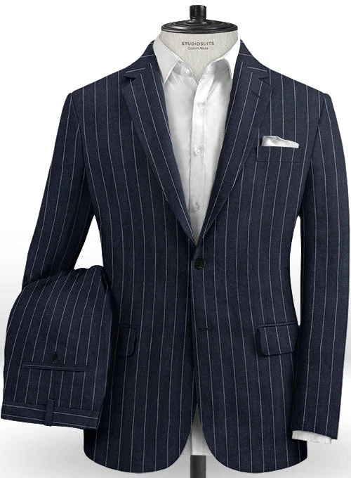Street Style Tops Solbiati Linen Wool Silk Ostin Suit