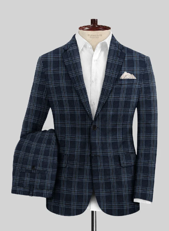 Casual Fits Italian Linen Alarino Suit
