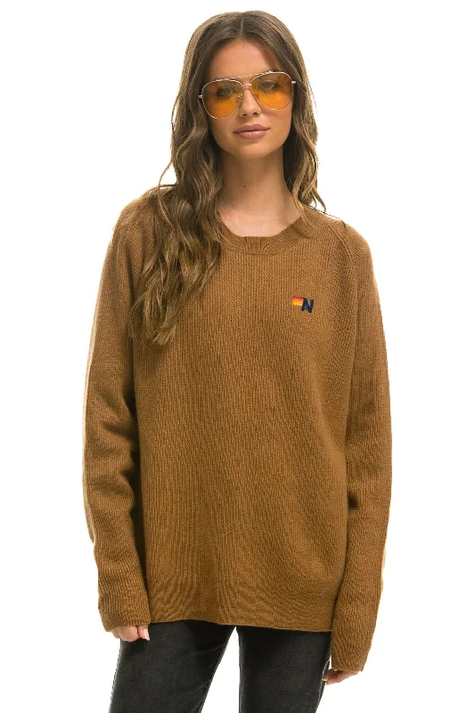 Classic Styles VINTAGE CABIN 2 UNISEX CASHMERE SWEATER - BUTTERSCOTCH
