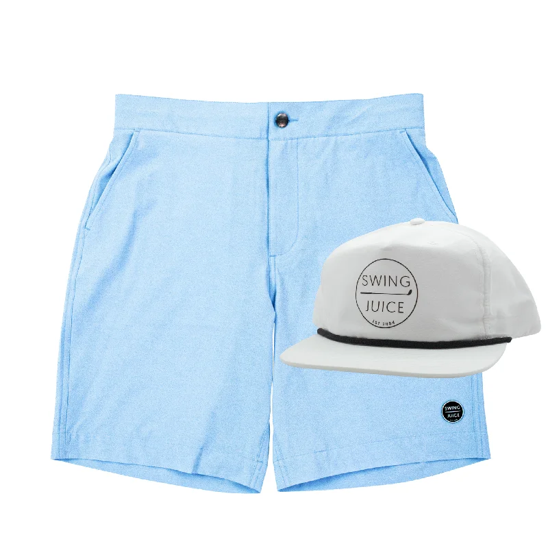 Lightweight Tops SwingJuice Men's Short & Hat Bundle