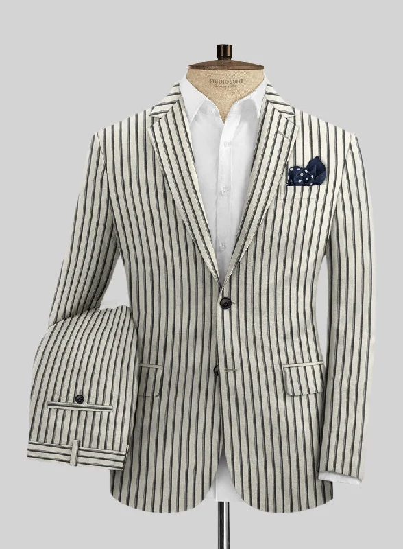 Travel Wear Solbiati Linen Ilaias Suit