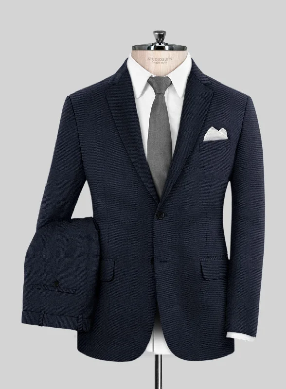 Elegant Outfits Italian Linen Cotton Stretch Emente Suit