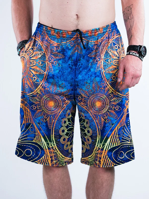 Fashion Pants Gold Boho Shorts