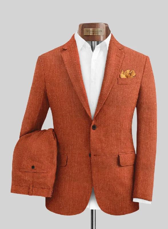 All-Season Wear Solbiati Linen Wool Silk Yinde Suit