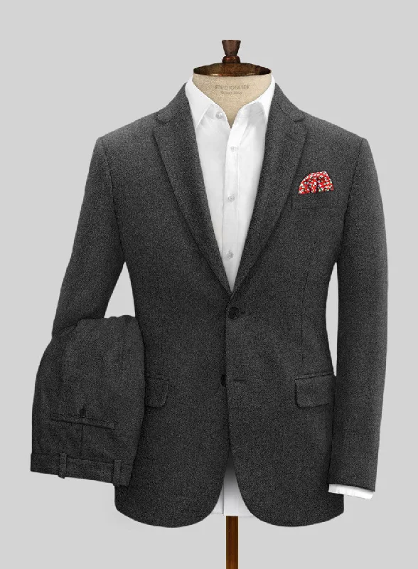Cool Jackets Naples Charcoal Tweed Suit