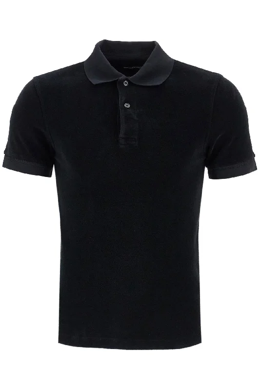 Premium T-shirts Tom Ford Men's  Cotton Solid Polo