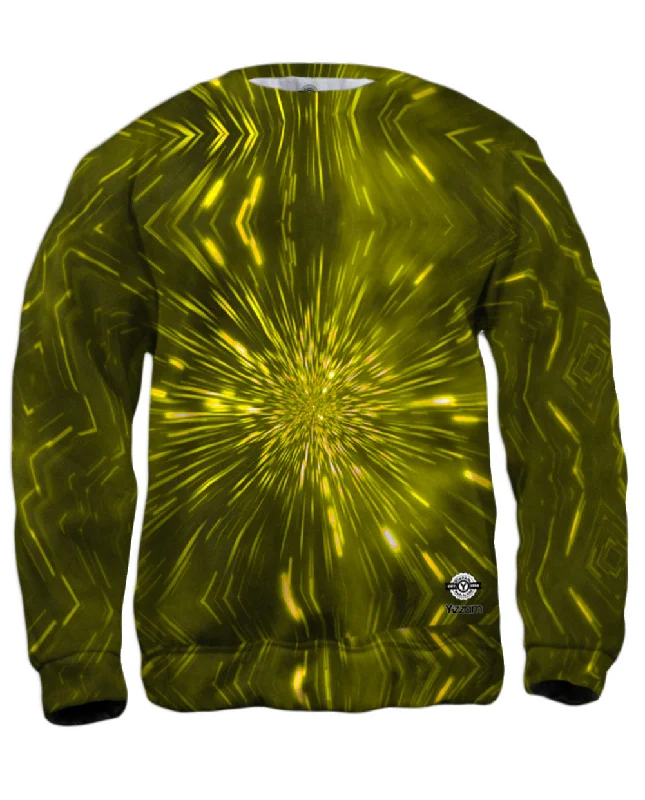 Comfort Clothes Pulsating Starry Universe Yellow
