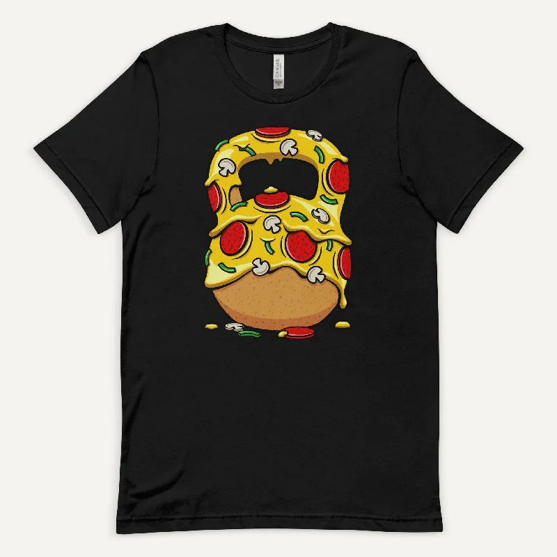 Travel Wear Pizza Kettlebell Design Men’s Standard T-Shirt
