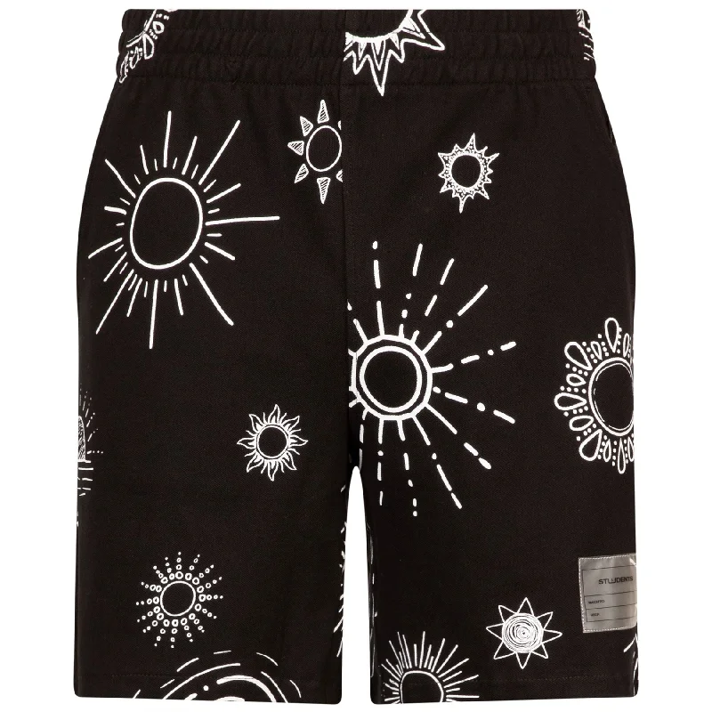 Practical Clothing Sunny French Terry Shorts Black - 2025