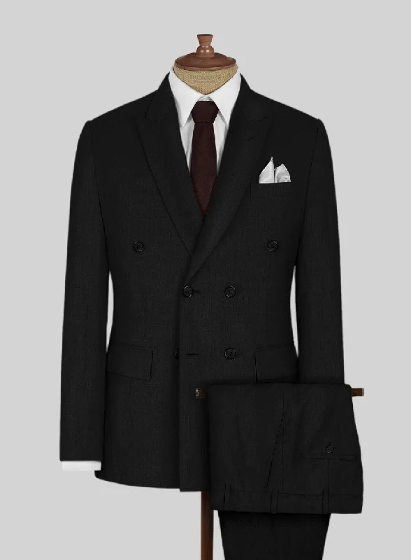 Classic Designs Napolean Black Wool Suit