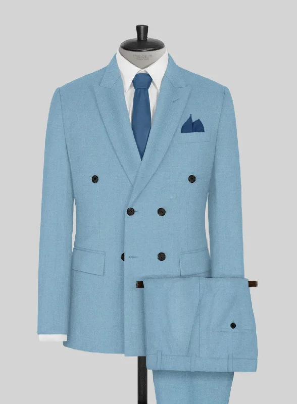 Smart Suits Napolean Taj Blue Wool Suit