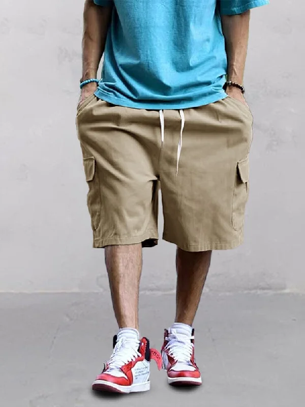 Fashion Jeans Versatile Utility Cargo Shorts
