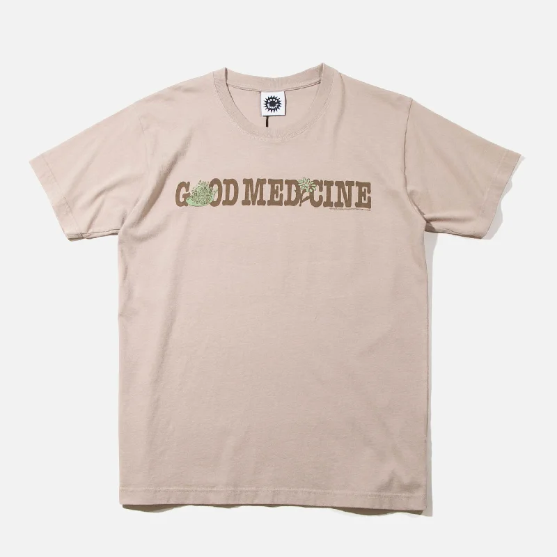 Winter Jackets Good Medicine T-shirt - Sand